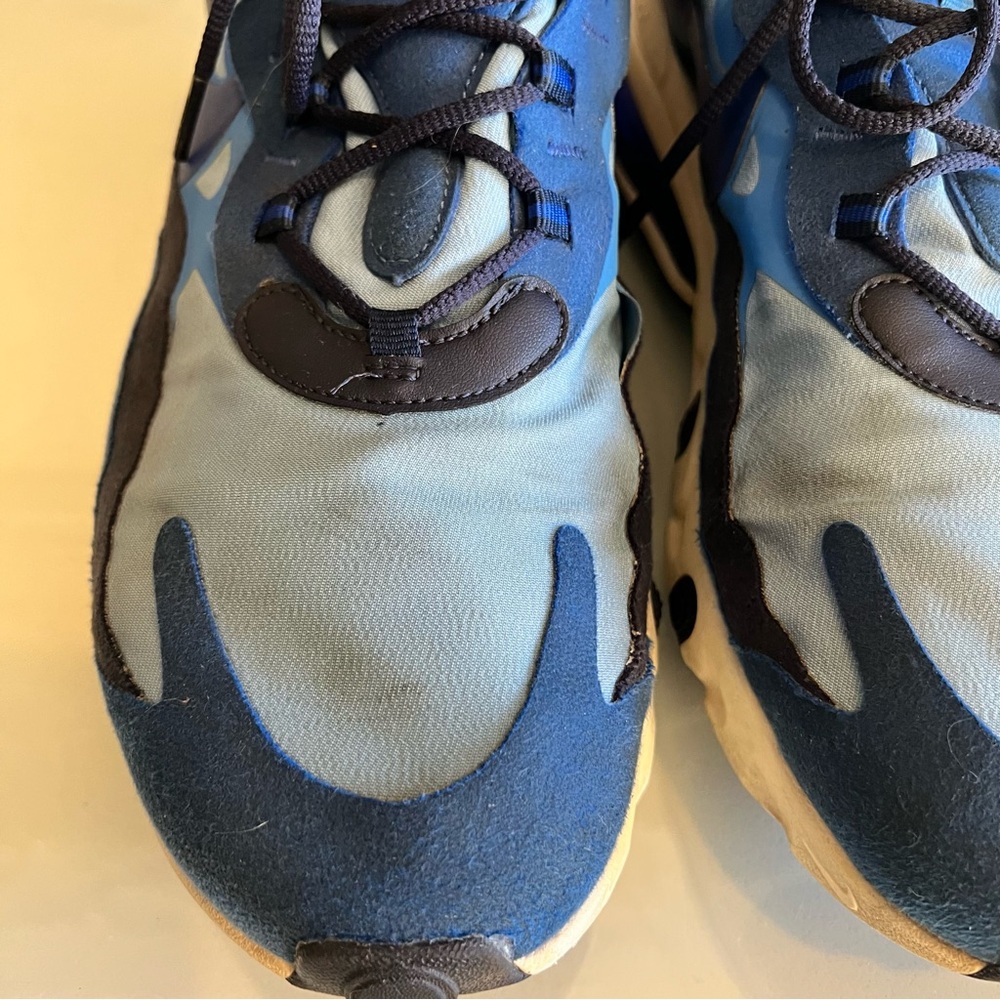 Size 13 - Nike Air Max 270 React Pacific Blue Pre… - image 5